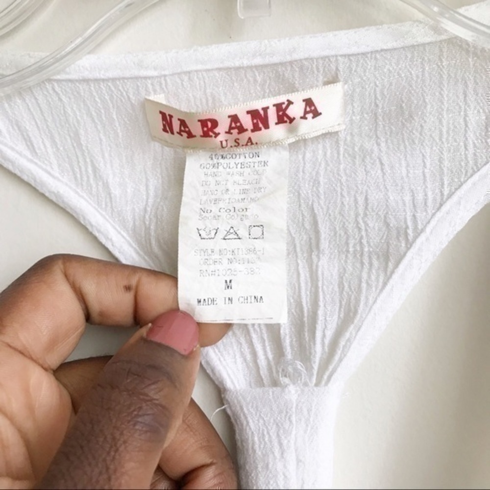 White Top with string - Picture 3 of 7
